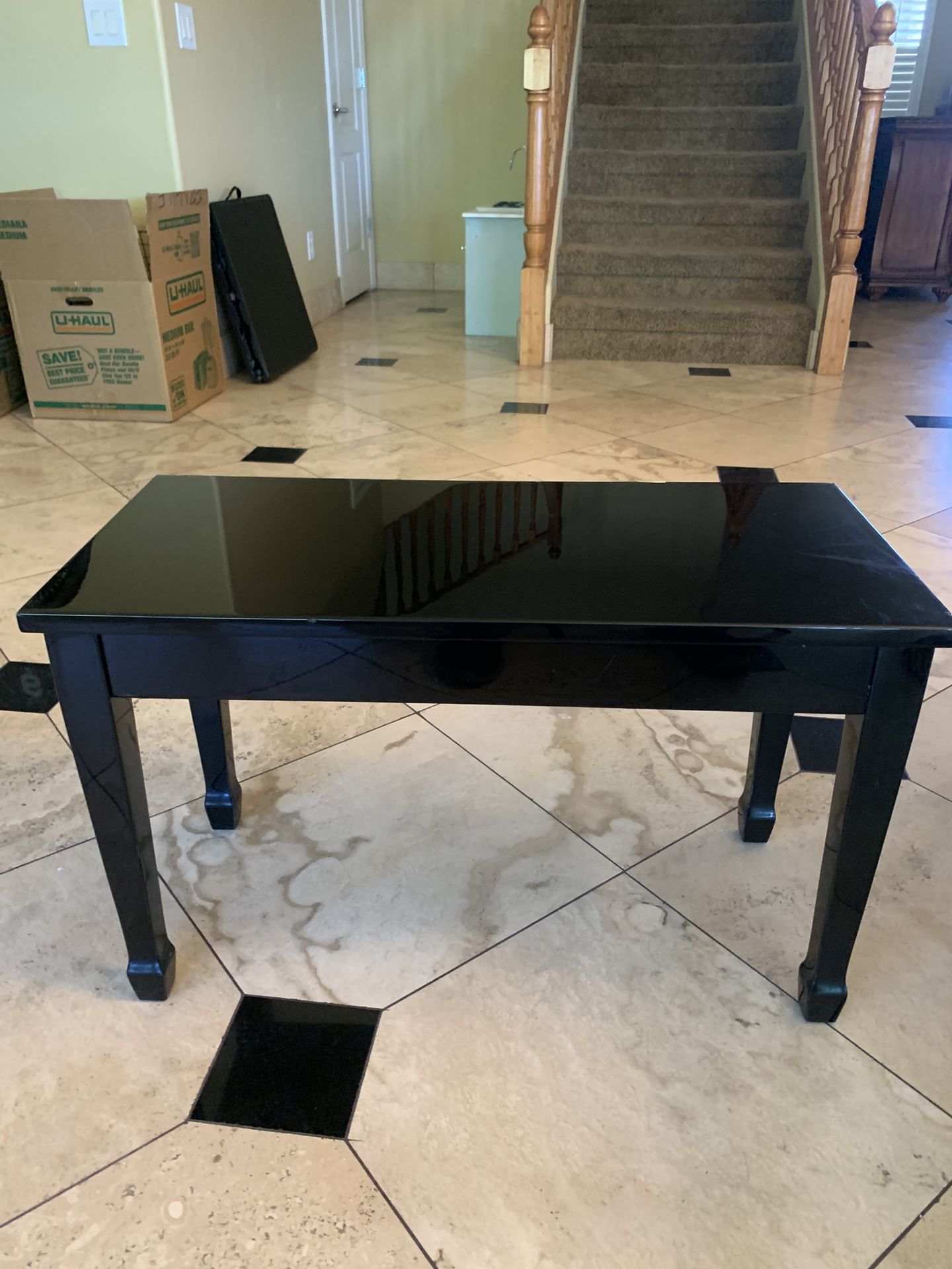 Nice Black Piano Bench