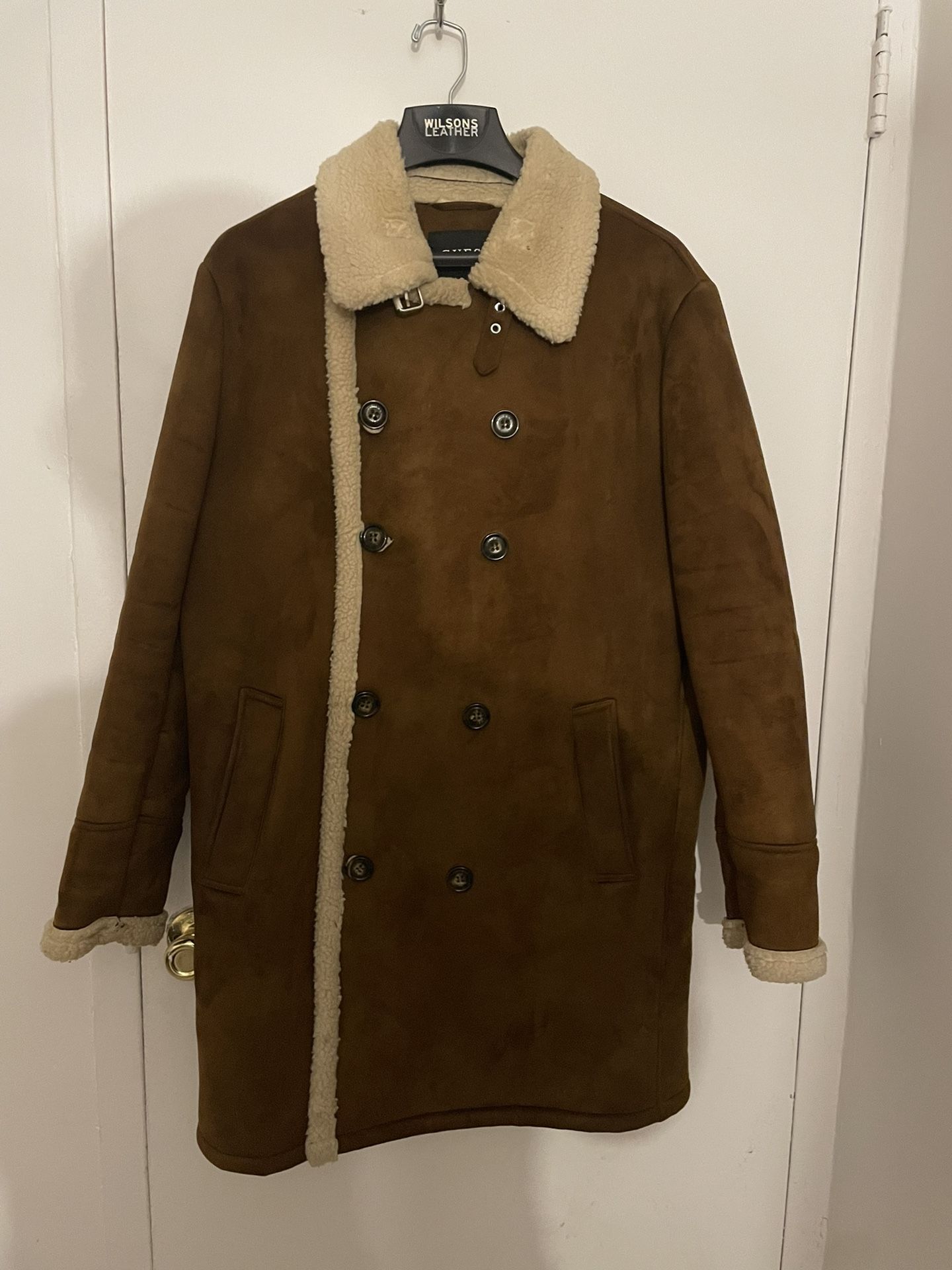 Guess Sheepskin Coat