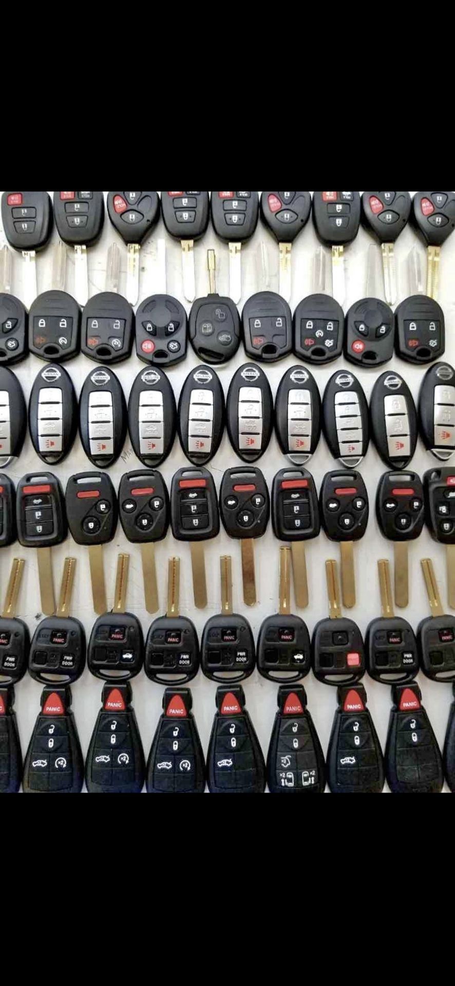 Car Keys And Fobs