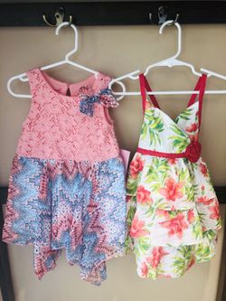 Summer dresses, toddler size 2T