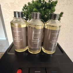 AROMA360* MY WAY leather, sandalwood amber 500 ML/ 16.9 FL. OZ. C