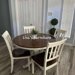 Round Kitchen Table 5pc Set 