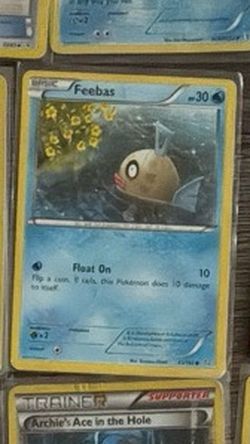 Feebas Pokemon Trading Card