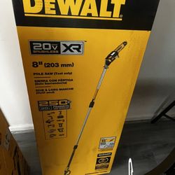 20v Dewalt 8’’ Pole Saw