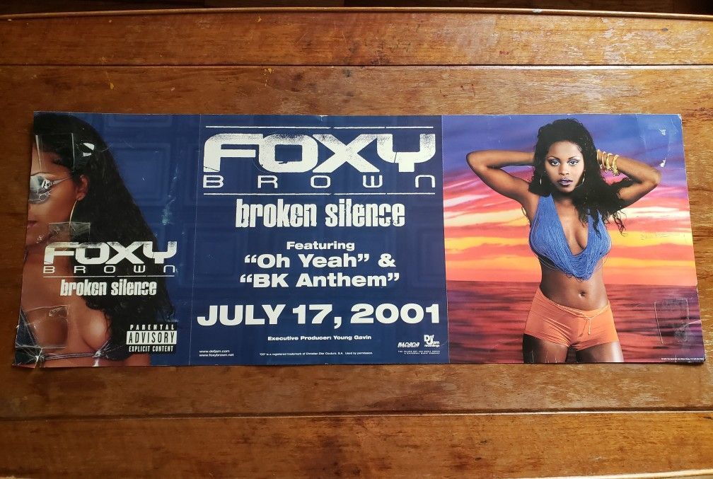 FOXY BROWN, BROKEN SILENCE POSTER