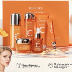 Hiangel Natural VC Nourishing Hydration Gift Set Cleasing Hydration