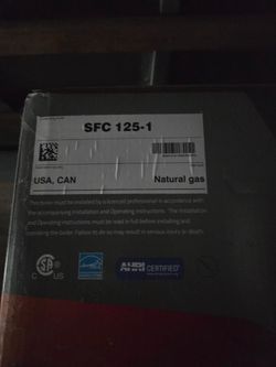 IBC SFC 125-1 condensing boiler