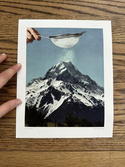Surreal Mountain Print