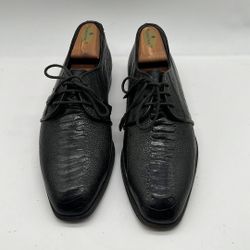 Wayne T's Detroit ostrich men Shoes oxford size 9 made in tally rare vantage