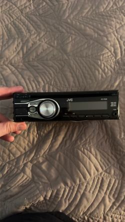 Jvc single din car stereo deck