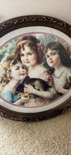 Adorable Framed three graces picture