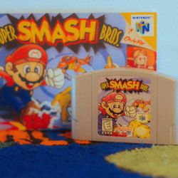 N64 Super Smash Bros (CASE REPRO)