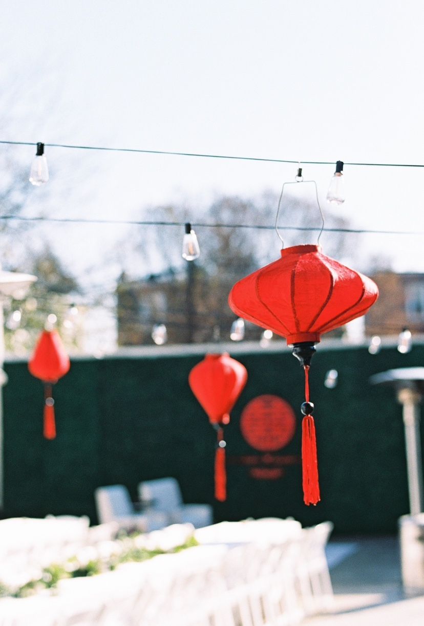 20 Silk Red Lanterns