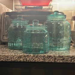 Pioneer Woman Canister 3 Pc Set