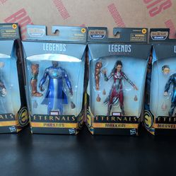 Eternals Marvel Legends Wave 1 Set of 7 (Gilgamesh BAF)