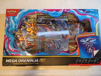 Pokemon Mega Greninja ex premium collection box