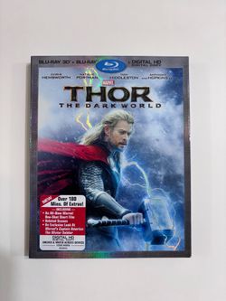 Thor The Dark World Blu-ray 3D, New Sealed!