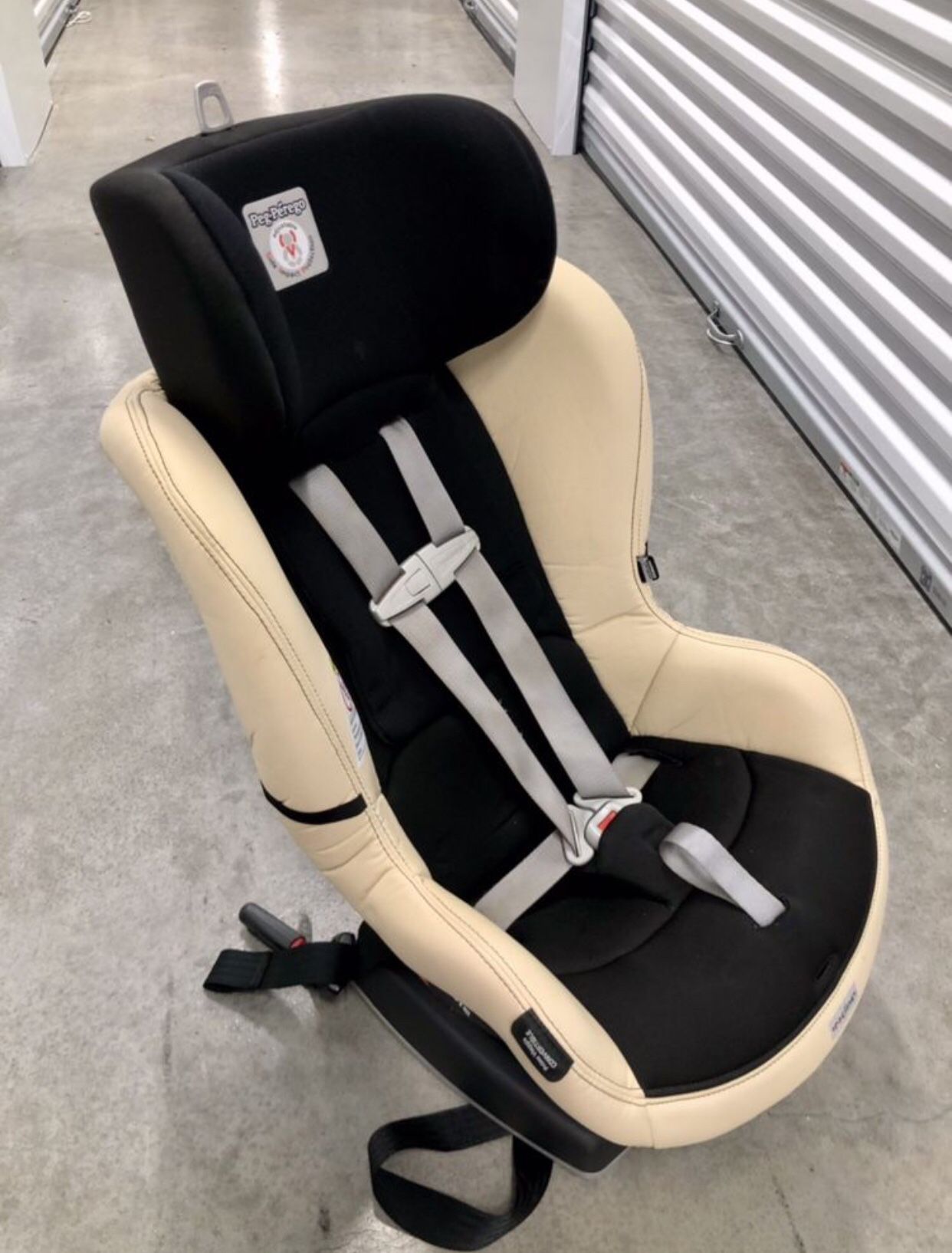 Made In Italy - Peg Perego Primo Viaggio 5-65 SIP Convertible Leather Car Seat LUXURY MODERN ITALIAN Stylish Chic Baby