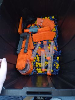 Nerf gun ammos and loaders