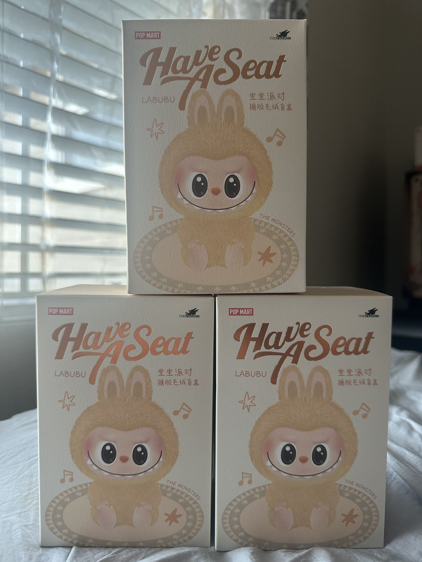 Labubu Have A Seat Blind Boxes (Verified Popmart Purchase)