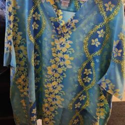 Hawaiian Scrub Top 