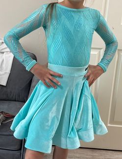 Latin Ballroom Dress Pre Teen 130-135