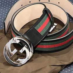 Men’s Gucci Web Belt