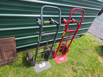 Hand trucks pair