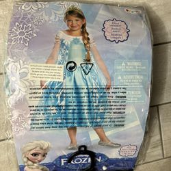 Frozen Halloween Costume Size 7-8