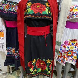 Embroidered Mexican Dresses