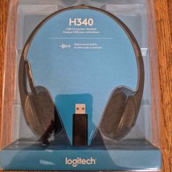 Logitech H340 USB Computer Headset
