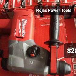 MILWAUKEE M18 FUEL 18V LITHIUM-ION BRUSHLESS CORDLESS 1IN SDS PLUS ROTARY HAMMER TOOL-ONLY 