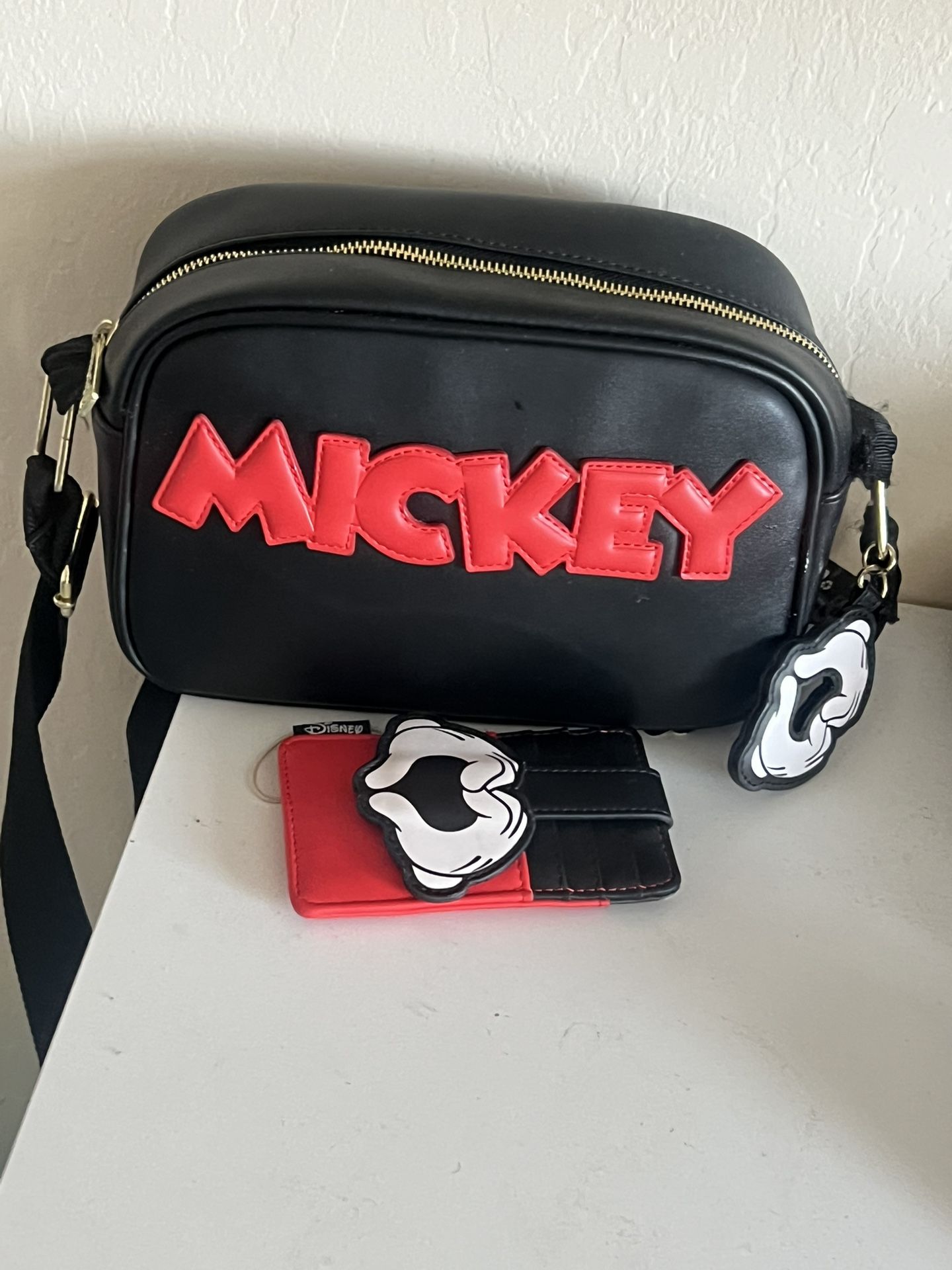 Loungefly Mickey Purse And Card Wallet