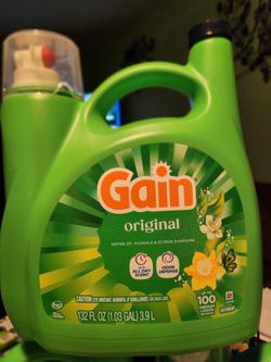 Gain laundry detergent..$15 each (cada bote)