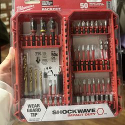SHOCKWAVE Impact Duty Alloy Steel Screw Driver Drill Bit Set (50-Piece)