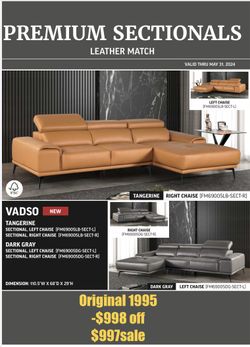 Living Room Leader Sofa Modern