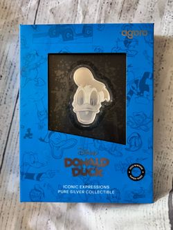 Agoro 1/2 Oz .999 Donald Duck Coinu
