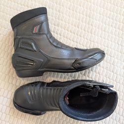 Sedici Vertice Motorcycle Boots – Black (Size 12 US / 45 EU)