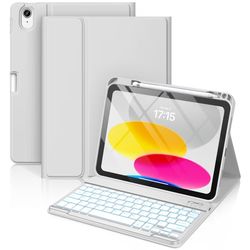 iPad 11th 10th Generation Case with Keyboard