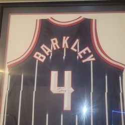 HOUSTON ROCKETS CHARLES BARKLEY NO COA $1K OBO