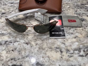 Ray Ban 3780 Sunglasses Aviator Arista Gold New