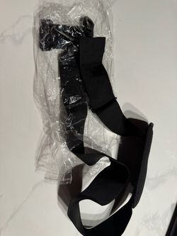 Black Adjustable Shoulder Strap with Pad