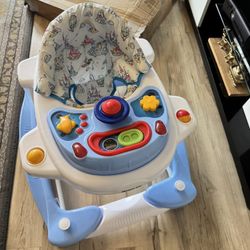 New HONEY JOY Baby Walker, 6-in-1 Foldable Baby Walker