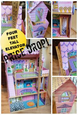 Brand new Doll house four feet tall