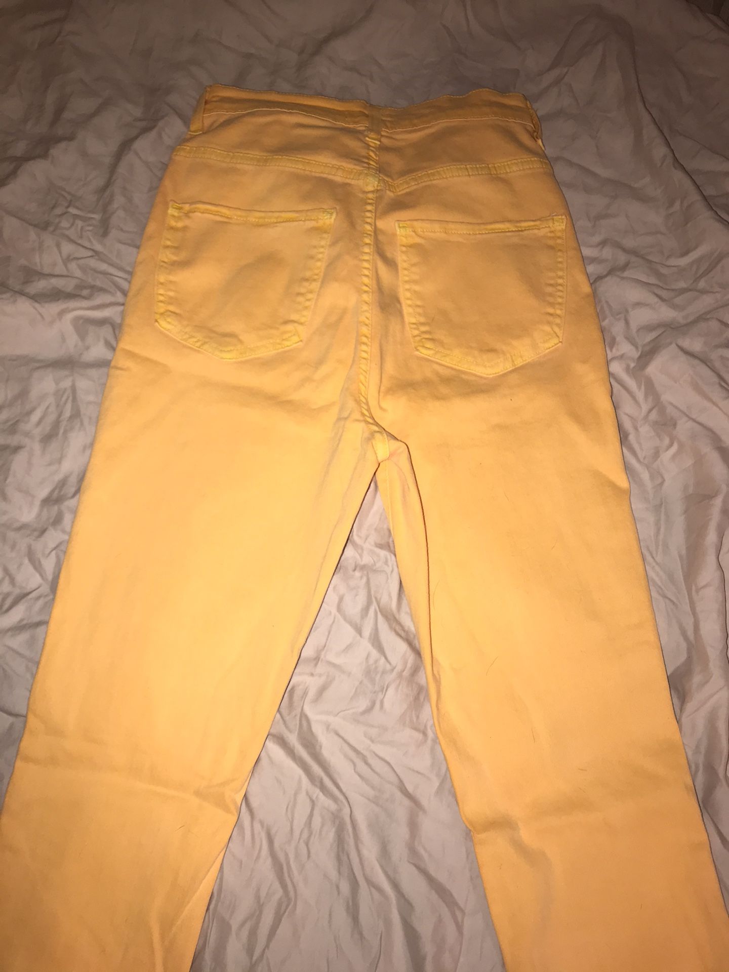 Fashion move orange jeans size 9