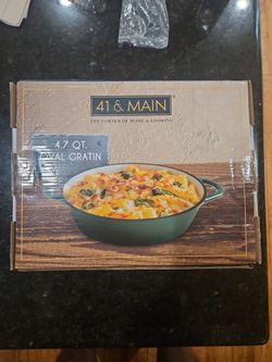 4.7 it oval gratin