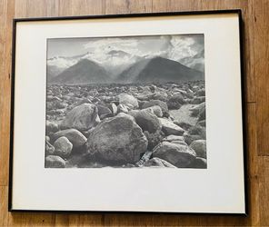 Ansel Adams Mount Whitney Sierra Nevada Framed Print