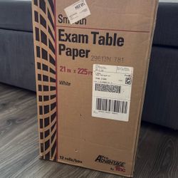 Exam Table Wax Paper