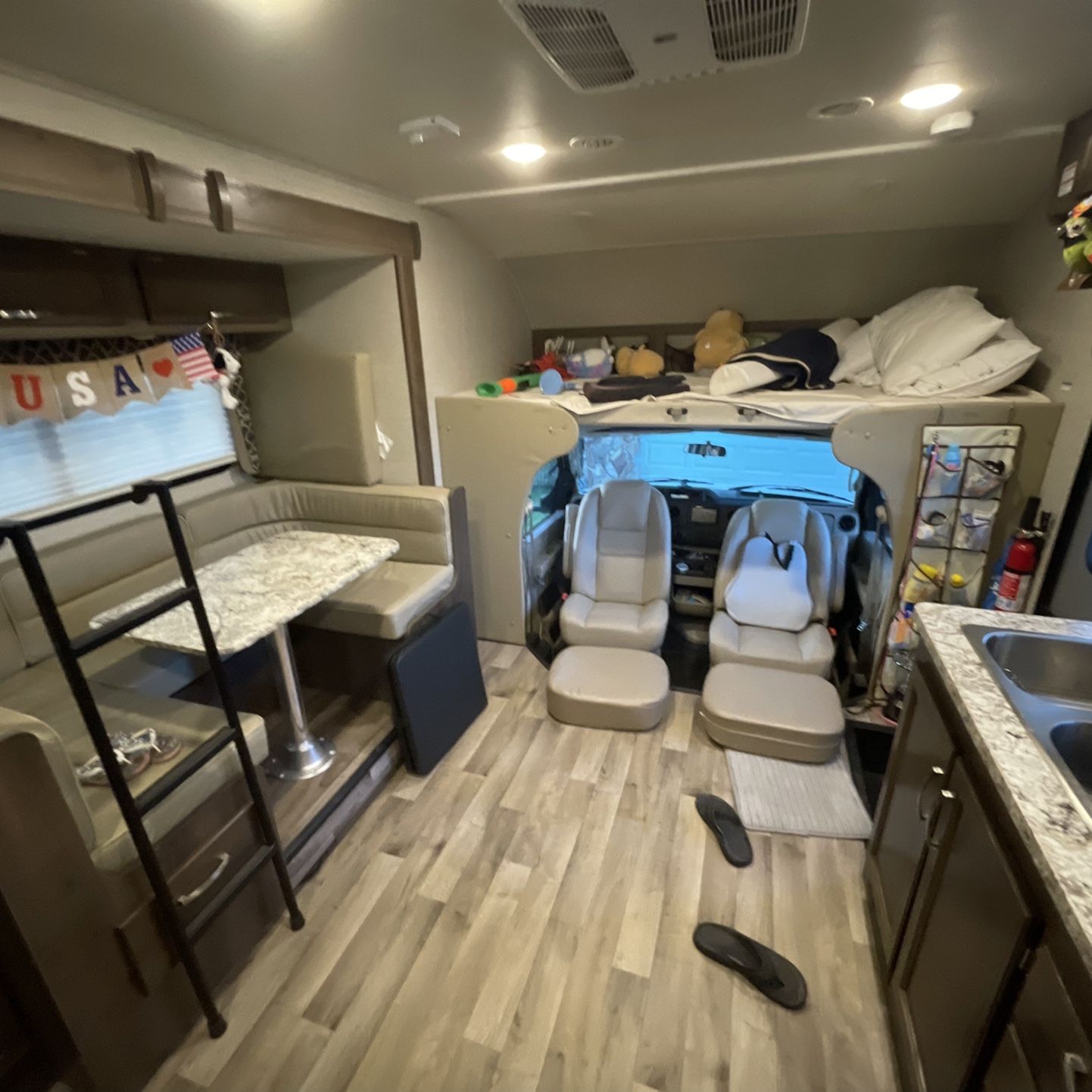 Ladder, 3 Step From A Jayco Redhawk 24b Ladder