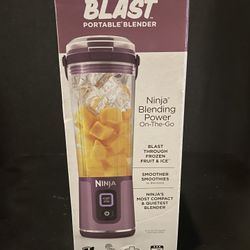 Ninja Blast 18 oz  Portable Blender Passion Fruit BC151PR: Cordless Personal Smoothie Blender, Stainless Steel Blades